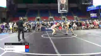 120 lbs Quarterfinal - Kael Lauridsen, Nebraska vs Nathanael Jesuroga, Iowa