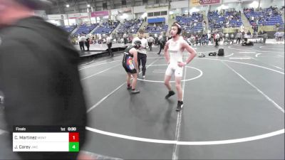 120 lbs Final - Callia Martinez, Montrose Elite vs Jedi Carey, Jwc