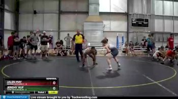 117 lbs Semis & 1st Wrestleback (8 Team) - Jalen May, Indiana Outlaws 1 vs Jeremy Huf, Team Gotcha Blue
