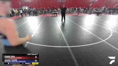 152 lbs Cons. Round 3 - Chase Fish, Askren Wrestling Academy vs Gavan Yoose, Fennimore Wrestling Association