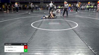 90 lbs Quarterfinal - Cole Buffler, Owen J Roberts vs Shamil Islamov, Baldwin