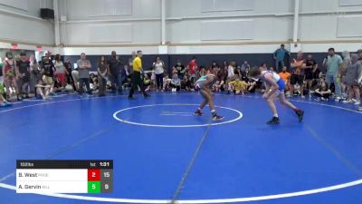 102 lbs Pools - Bentley West, Phoenix W.C. vs Azariah Gervin, Killer Elite