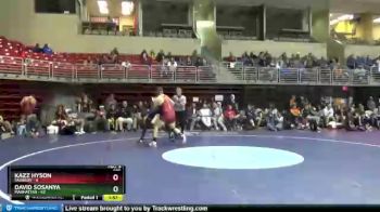 285 lbs Round 2 (8 Team) - David Sosanya, Manhattan vs Kazz Hyson, Fairbury