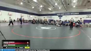 120 lbs Round 2 (4 Team) - Jakob Moreno, Chiawana vs Isaac Riedinger, Ki-Be
