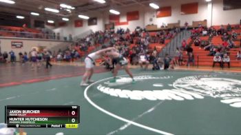 190 lbs Cons. Semi - Jaxon Burcher, Indian Valley vs Hunter Hutcheson, Madison (Mansfield)