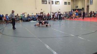 98 lbs Rr Rnd 1 - Luca Butera, HS Cincinnati WC vs Beau Fennick, HS Hutchy Hammers