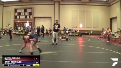 101 lbs Round 2 - Austin Parsons, Crestwood vs Gavin Rodriguez, Elite Wrestling