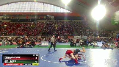 3A 106 lbs Quarterfinal - Trevor Paynter, Homedale vs Seth Owens, South Fremont