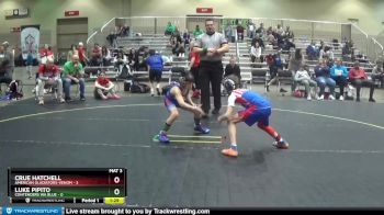 72 lbs Round 1 (6 Team) - Crue Hatchell, American Gladiators-Venom vs Luke Pipito, Contenders WA Blue