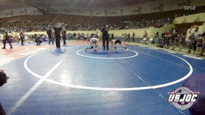 70 lbs 5th Place - Bentley Roberts, Blanchard Wrestling Club vs Ryker Peck, Standfast