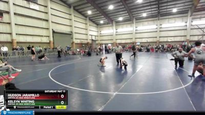 67 lbs Cons. Round 3 - Kelsyn Whiting, Uintah Jr High Wrestling vs Hudson Jaramillo, Uintah Jr High Wrestling