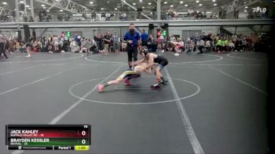 76 lbs Round 1 (4 Team) - Jack Kahley, Buffalo Valley WC vs Brayden Kessler, Revival