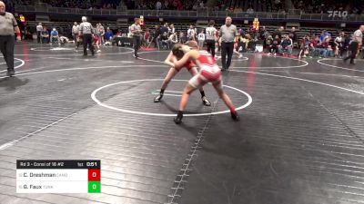 85 lbs Rd 3 - Consi Of 16 #2 - C.j. Dreshman, Canon McMillan vs Gunnar Faux, Tunkhannock