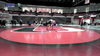 190 lbs Round Of 16 - Kassandra Buckner, Sapulpa High School Girls vs Heidi Benefield, Rogers High School Girls