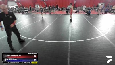 182 lbs Cons. Round 3 - Augustus Garcia, MN vs Leo Siekmann, MN