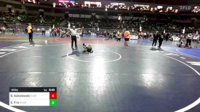 80 lbs Consi Of 8 #1 - Blake Sokolowski, Overtime vs Seaton Frix, Morris Knolls