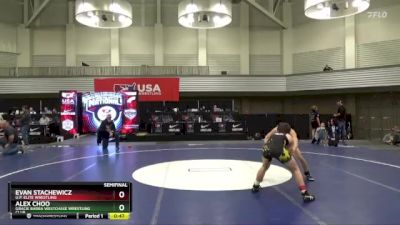 125 lbs Semifinal - Evan Stachewicz, U.P. Elite Wrestling vs Alex Choo, Gracie Barra Westchase Wrestling Club