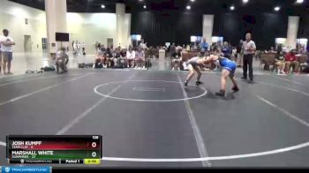 138 lbs Round 2 (8 Team) - Josh Kumpf, Team Clay vs Marshall White, Suwannee