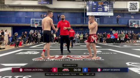 Adrian Jack-O'Kill vs Jeremy Desbiens 2024 ADCC Montreal Open