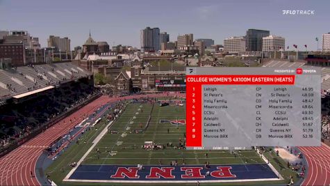 Women's 4x100m Relay Eastern, Prelims 3