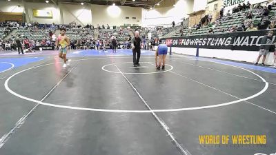 160 lbs Consolation - Blake Nguyen, Fighting Squirrels vs Akeem Mitchell, NM Gold