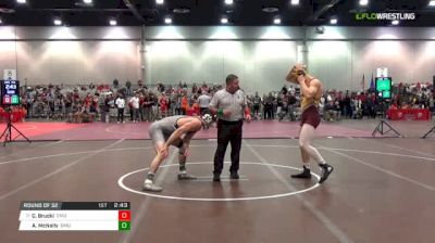 174 lbs Round of 32 - Christian Brucki, Central Michigan vs Andrew McNally, Eastern Michigan University