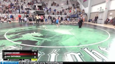 90-96 lbs Round 3 - Hannah Hocker, NV vs Olivia Ontiveros, NV