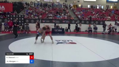 86 kg Cons 8 #2 - Hudson Stewart, Cavalier Wrestling Club vs Andrew Morgan, Spartan Combat RTC / TMWC