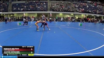 65 lbs Cons. Round 3 - Easton Hamacher, Pursuit Wrestling Minnesota vs Rodolfo Beltran, Wrestling Factory