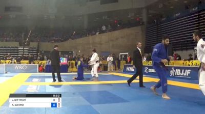 LEANNA DITTRICH vs ASHUR DARMO 2018 Pan Jiu-Jitsu IBJJF Championship