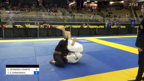 LOUIS JENNINGS CRABTREE, JR. vs TYLER S ZIMMERMAN 2024 Pan Jiu Jitsu IBJJF Championship