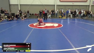 53 lbs Champ. Round 1 - Oliver Parsons, Virginia Elite vs IVAN SWENSEN, Great Neck Wrestling Club