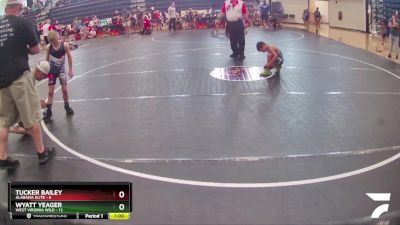 60 lbs Round 6 (8 Team) - Tucker Bailey, Alabama Elite vs Wyatt Yeager, West Virginia Wild