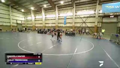 49 lbs Cons. Semi - Makayela Sawyer, WA vs Oakley Fredrickson, UT