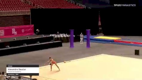 Alexandra Sauciur - Hoop, Airborne Academy - 2021 USA Gymnastics Championships