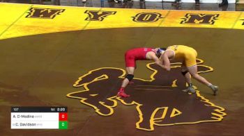 197 lbs Abraham Correra-Medina, American vs Cale Davidson, Wyoming