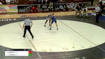 182 final, Leonardo Tarantino, Blair Academy vs Darrien Roberts, Wyoming Seminary
