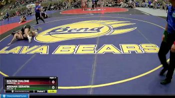 147 lbs Semis & 1st Wrestleback (8 Team) - Keenan Serafin, Dallas vs Kolton Malone, Thurston