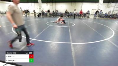 95 lbs Consi Of 8 #2 - Christopher Metz, GA vs Edward George, NJ