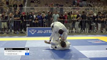 ANDRE NASCIMENTO DOS SANTOS GOIS vs FELIPE CESAR SILVA 2022 Pan Jiu Jitsu IBJJF Championship