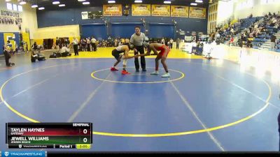 145 White Semifinal - Taylen Haynes, Gateway vs Jewell Williams, Jensen Beach