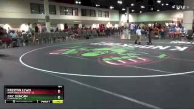 160 lbs Round 3 (6 Team) - Preston Lewis, NFWA Oakleaf Knights vs Eric Duncan, Fight Barn WC