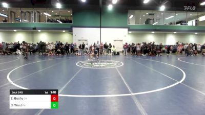 95 lbs Quarterfinal - Elijah Bushy, OH vs Dexter Ward, PA