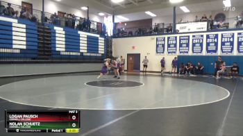 165 lbs Cons. Semi - Logan Pausch, Cornell College vs Nolan Schuetz, Cornell College