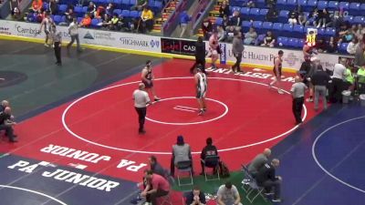 252 lbs Round Of 64 - Frank Barrientos, Chambersburg vs Derryck Brickle, Lebanon