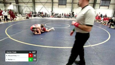 197 lbs Quarterfinal - Ryan Mccarthey, Bridgewater vs Jack Reiter, Rhode Island College