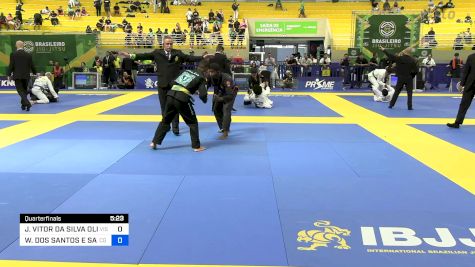 JOÃO VITOR DA SILVA OLIVEIRA vs WERISTON DOS SANTOS E SANTOS 2024 Brasileiro Jiu-Jitsu IBJJF