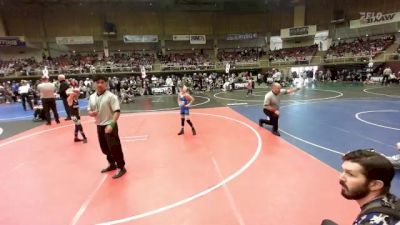 69 lbs Semifinal - Parker French, Bearcave WC vs Forrest Keys, SLV Elite WC