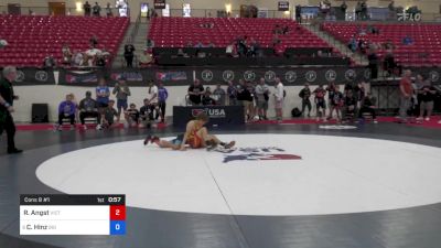 44 kg Cons 8 #1 - Rowdy Angst, Victory Wrestling vs Carver Hinz, Big Game Wrestling Club