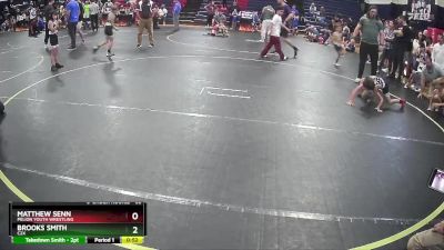 58 lbs Round 3 - Brooks Smith, C2X vs Matthew Senn, Pelion Youth Wrestling